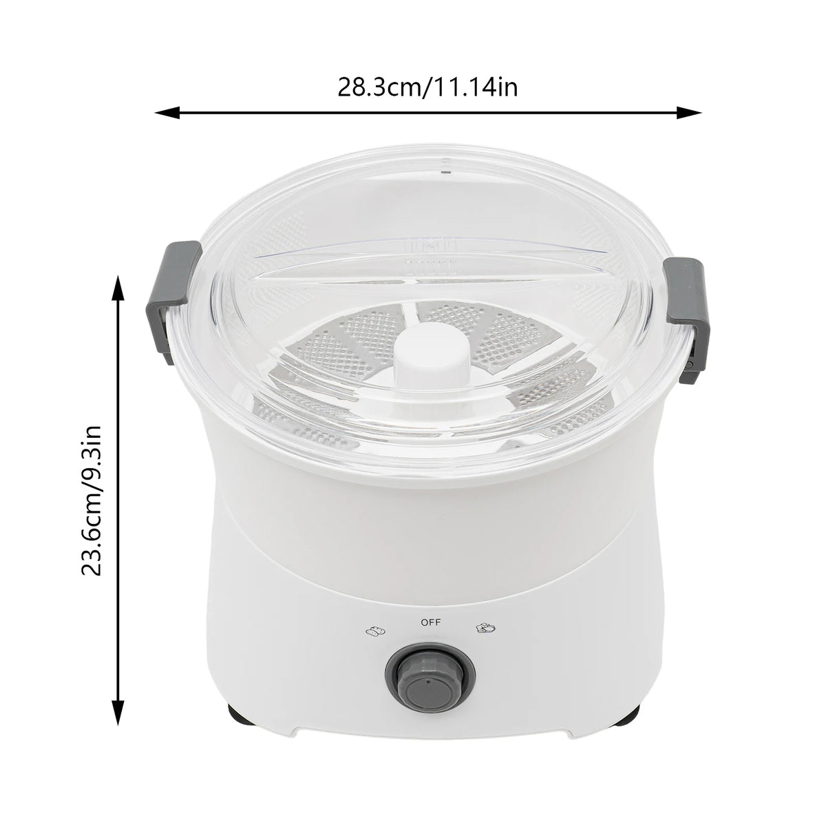 Automatic Electric Potato Peeler One Button Spinner 85W Kitchen Appliance