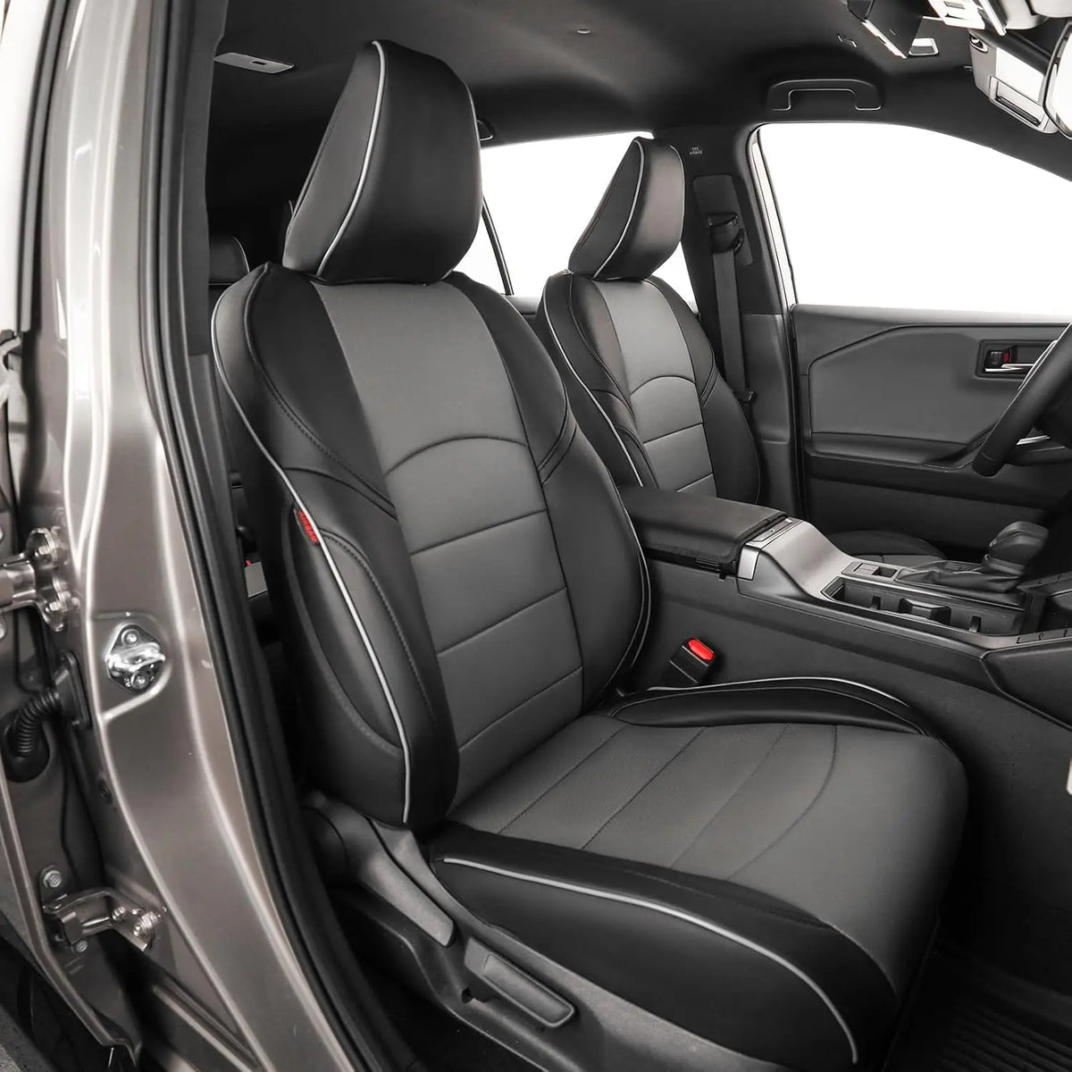 EKR Custom Fit Leather Seat Covers For Toyota RAV4 Hybrid