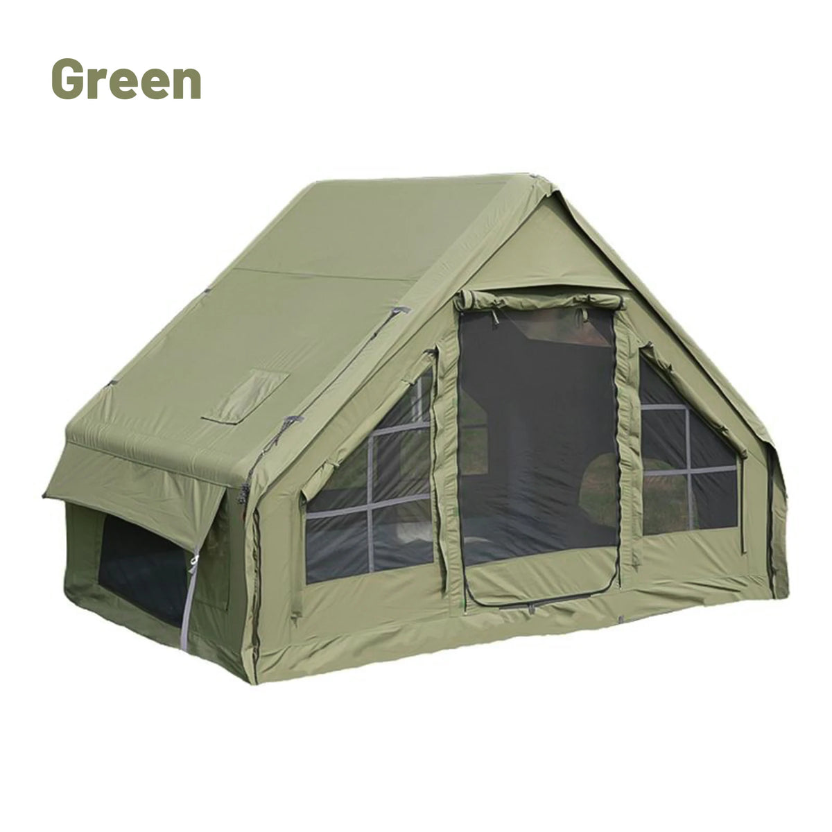 Pakicetus Inflatable Family Camping Tent With Stove Jack