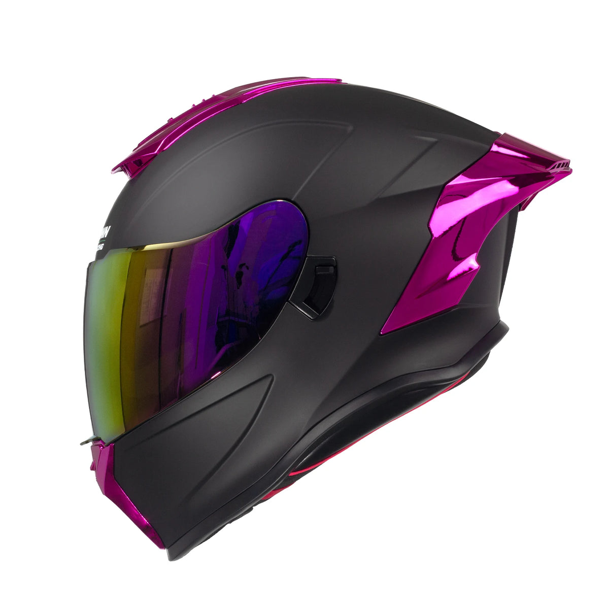 Crown Racing Full Face Motorcycle Helmet DOT Approved Street Bike