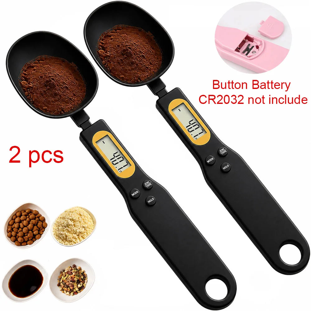 Digital Measuring Spoon Scale With LCD Display For Kitchen Food