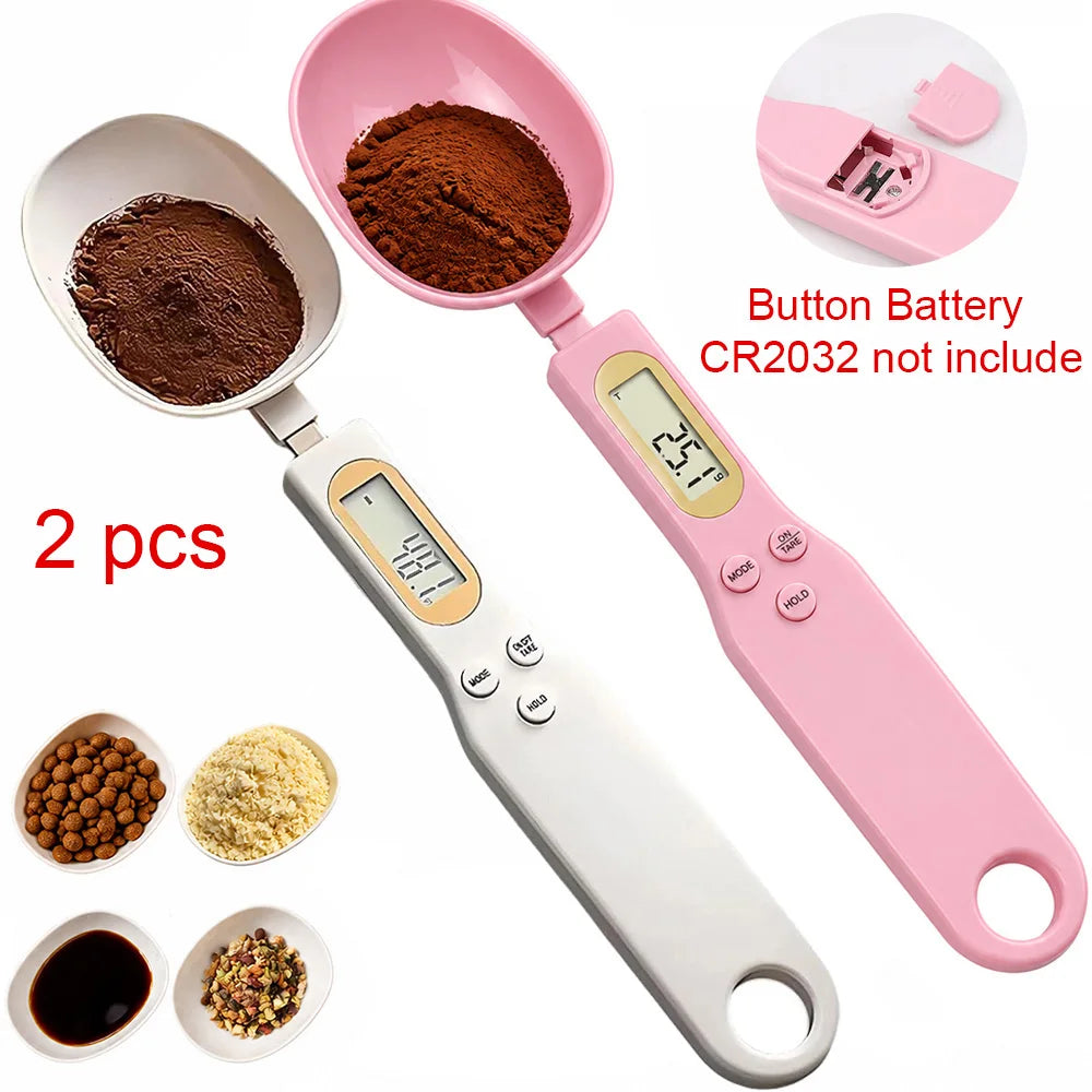 Digital Measuring Spoon Scale With LCD Display For Kitchen Food