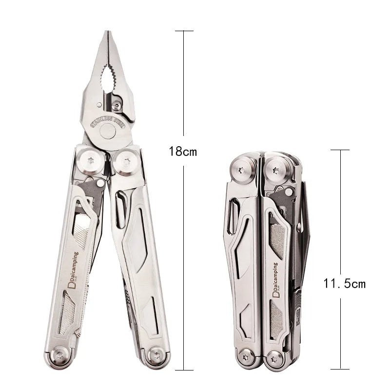 Daicamping DL30 Multifunctional Stainless Steel Camping Pliers