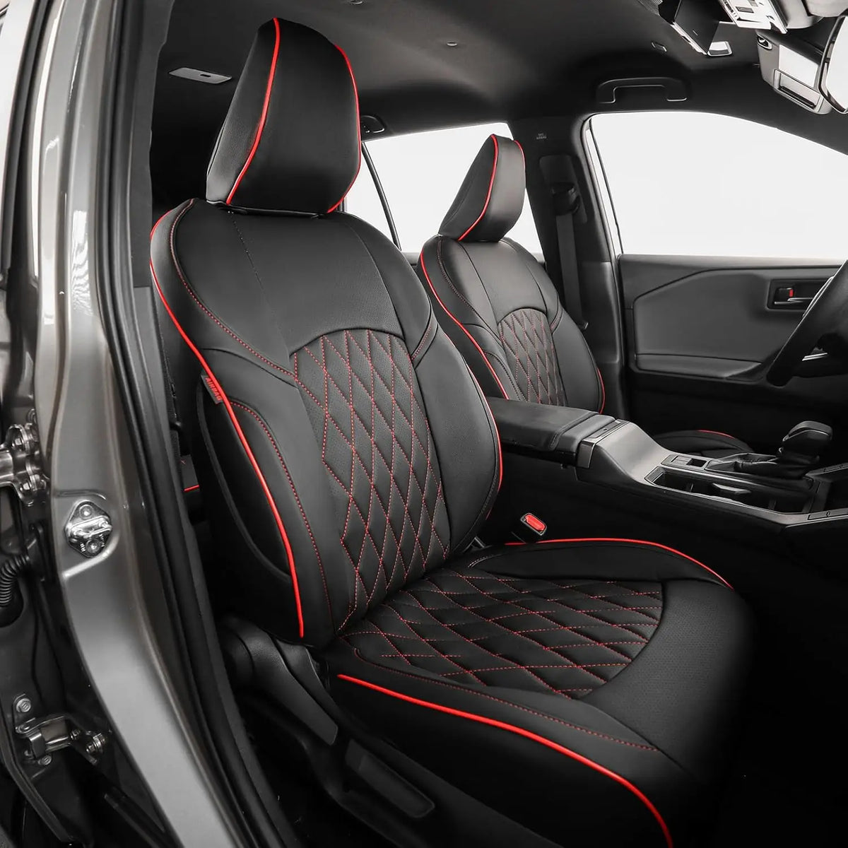 EKR Custom Fit Leather Seat Covers For Toyota RAV4 Hybrid