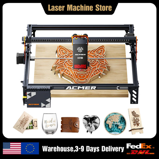 ACMER P1 S Pro Laser Engraver Cutter With Air Assist