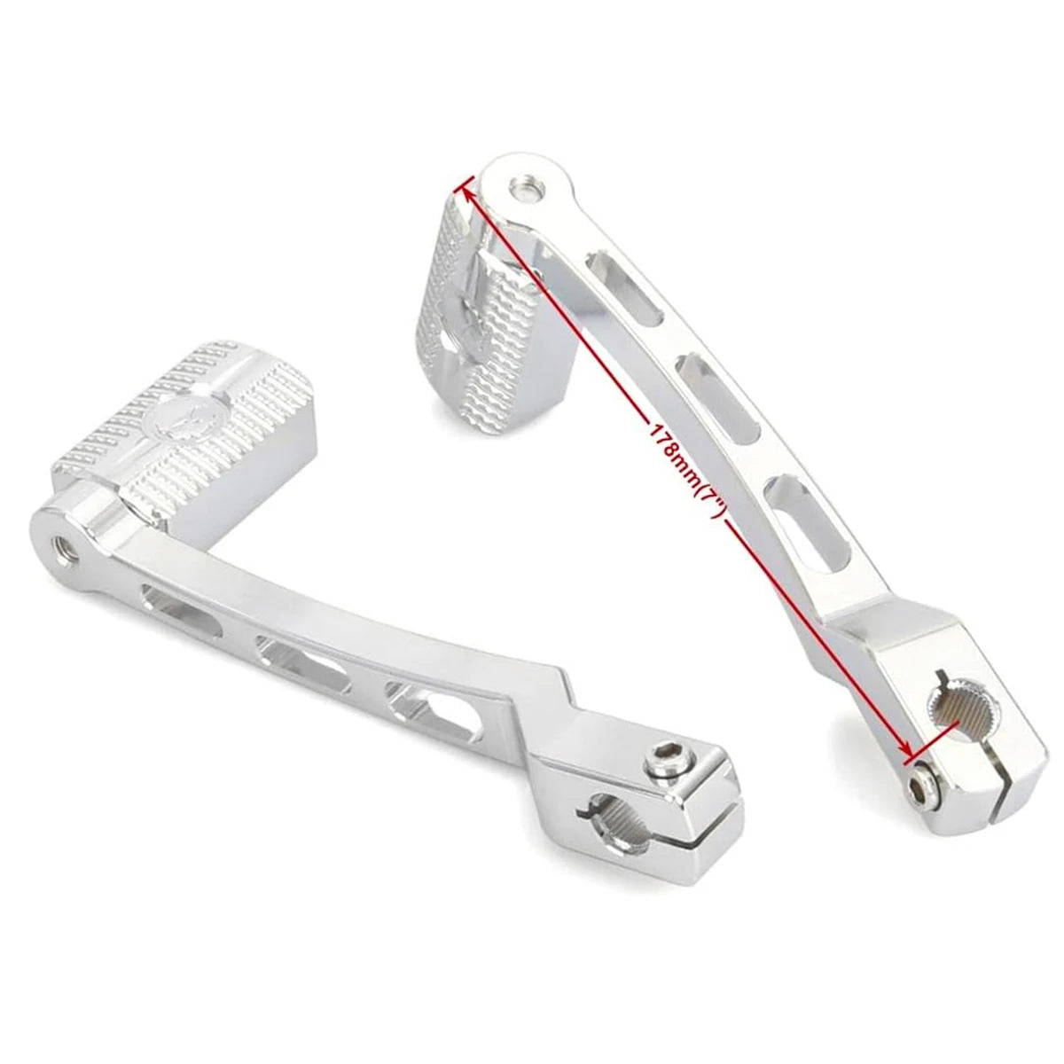 For Harley Chrome Floorboard Passenger Footboards Road King FLHR Road Street Glide Ultra Limited Low FLHTKL 1980-2021