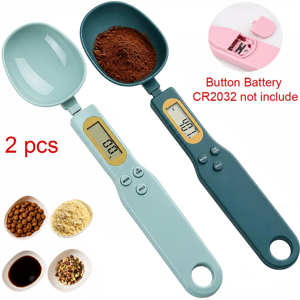 Digital Measuring Spoon Scale With LCD Display For Kitchen Food