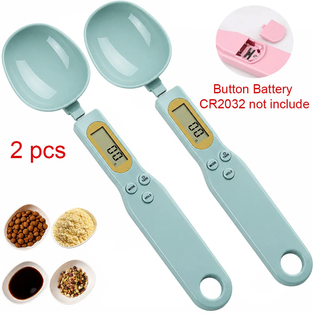 Digital Measuring Spoon Scale With LCD Display For Kitchen Food