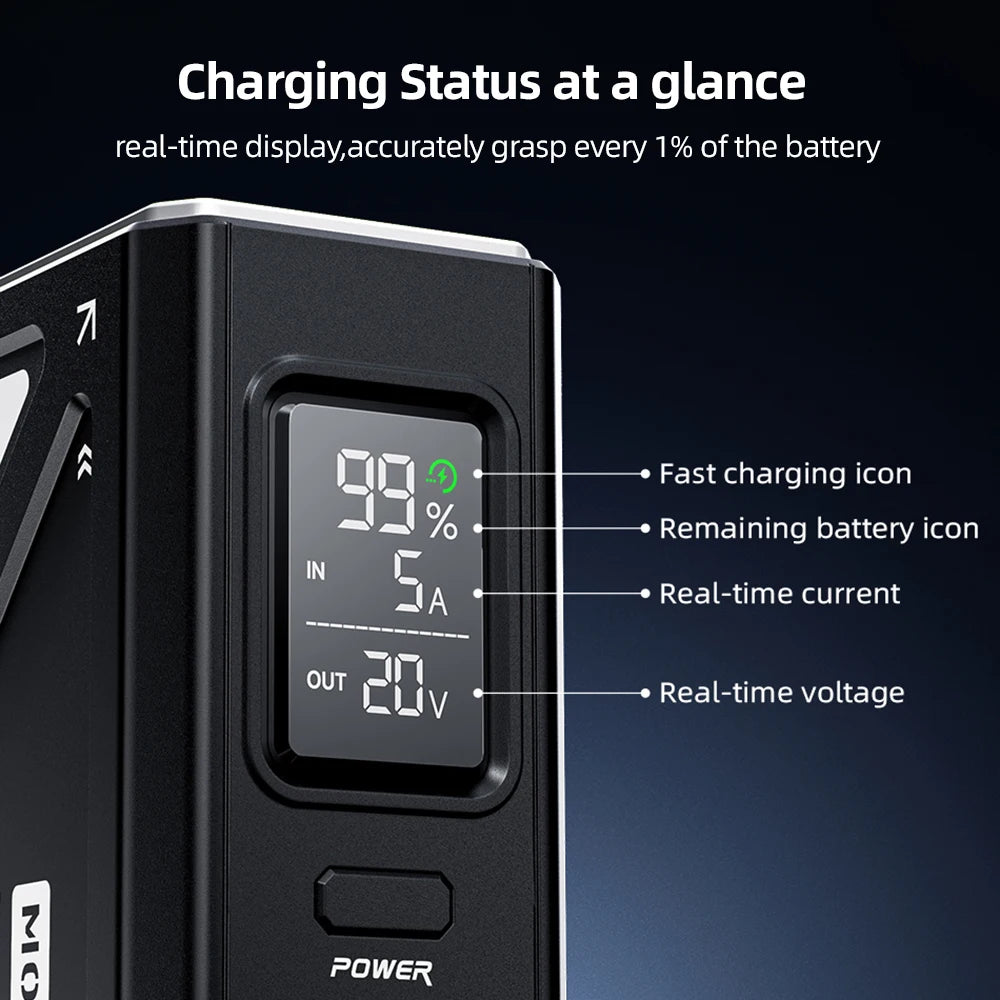 MOVESPEED Z70 LED Emergency Light Rechargeable 70000mAh Large Capacity Battery for Outdoor Power Outage