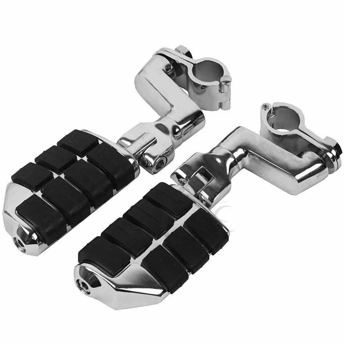 Footpegs for Honda Goldwing 1800, Chrome Highway Bar Pegs Mounts - 22/25/32/35mm Set