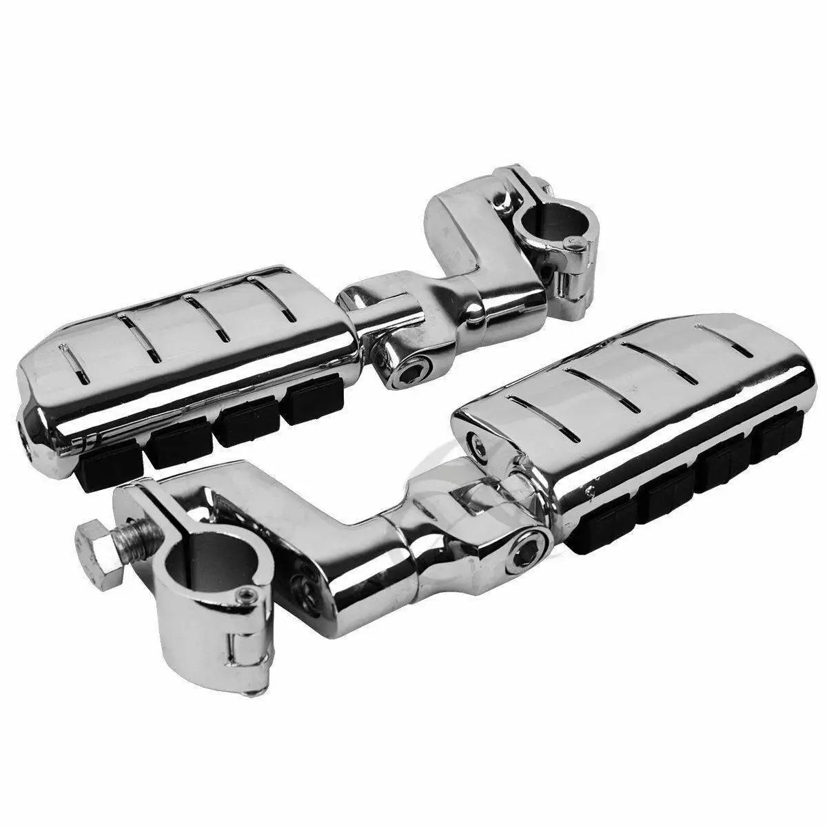 Footpegs for Honda Goldwing 1800, Chrome Highway Bar Pegs Mounts - 22/25/32/35mm Set