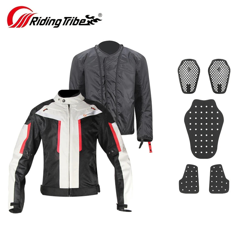 Mens Winter Motorcycle Jacket Windproof Warm Off Road Racing Jacket