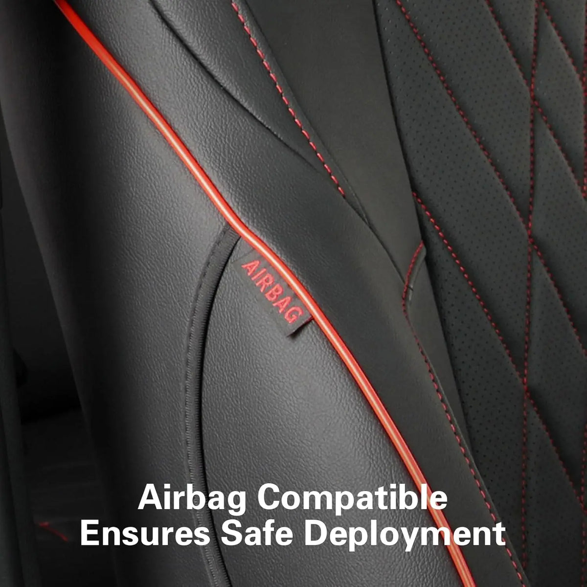 EKR Tacoma Car Seat Covers Custom Fit for Toyota Tacoma (Petrol) 2024 2025 2026 DoubleCab/CrewCab SR/SR5/TRD Sport/TRD Off-Road Truck Seat Covers Full Set Faux Leather