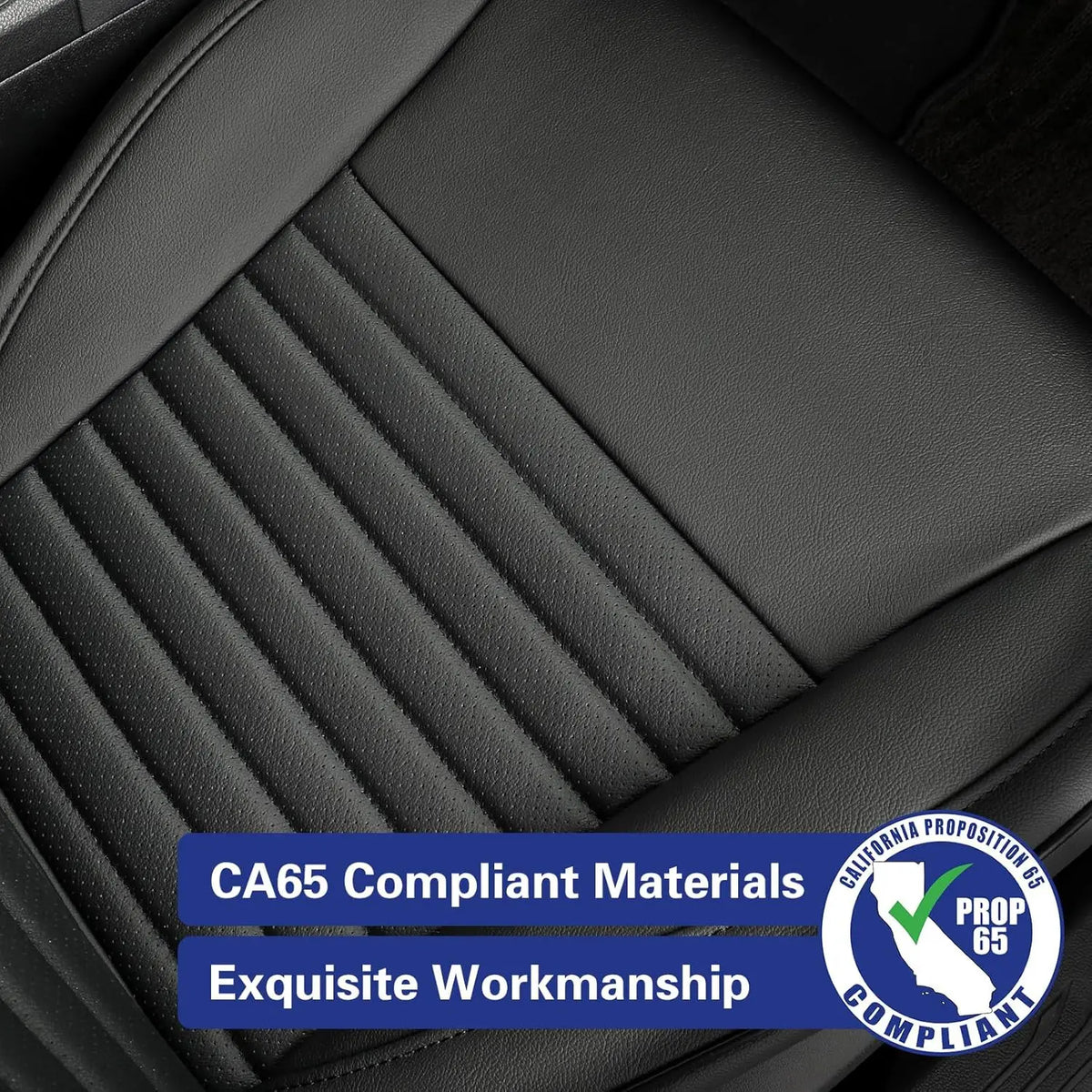 EKR Car Seat Covers Custom Fit for Subaru Outback 2015 2016 2017 2018 2019 Base/Premium/Limited Full Set Leather Car Seat Cover
