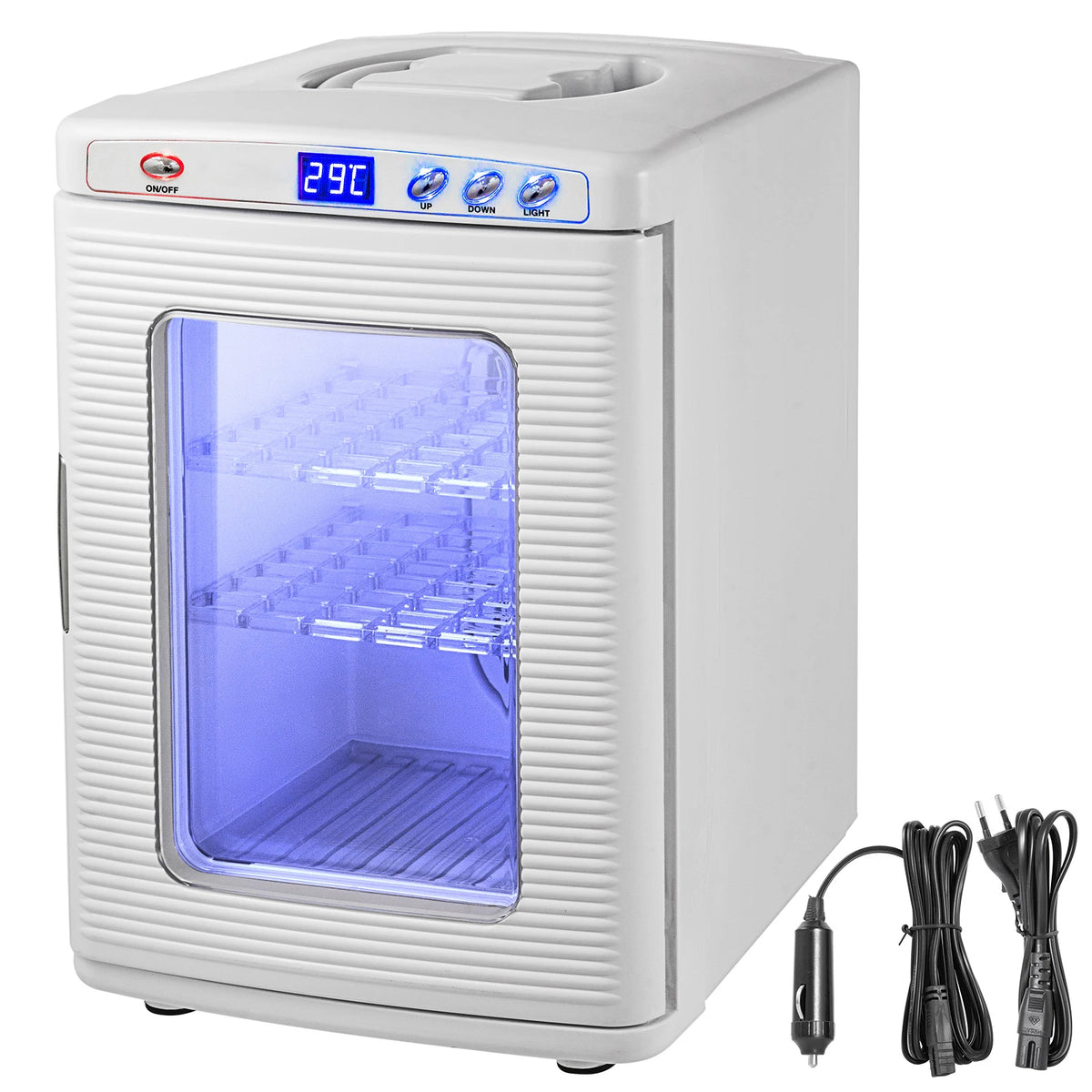 SucceBuy 25L Reptile Incubator Scientific Lab Automatic Incubator Egg Breeding Hatchery Work for Thermostats Snakes and Turtles