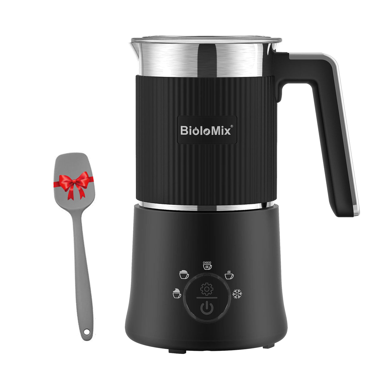 Biolomix Five In One Automatic Milk Frother Hot Chocolate Maker