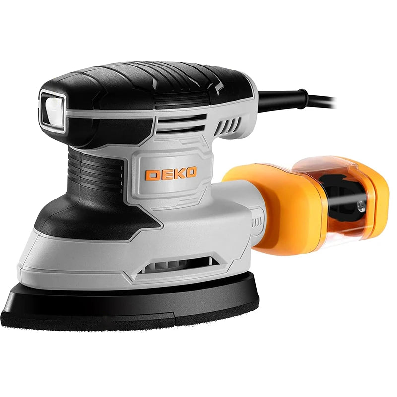 DEKO Corded Detail Mouse Sander With Dust Collection For DIY