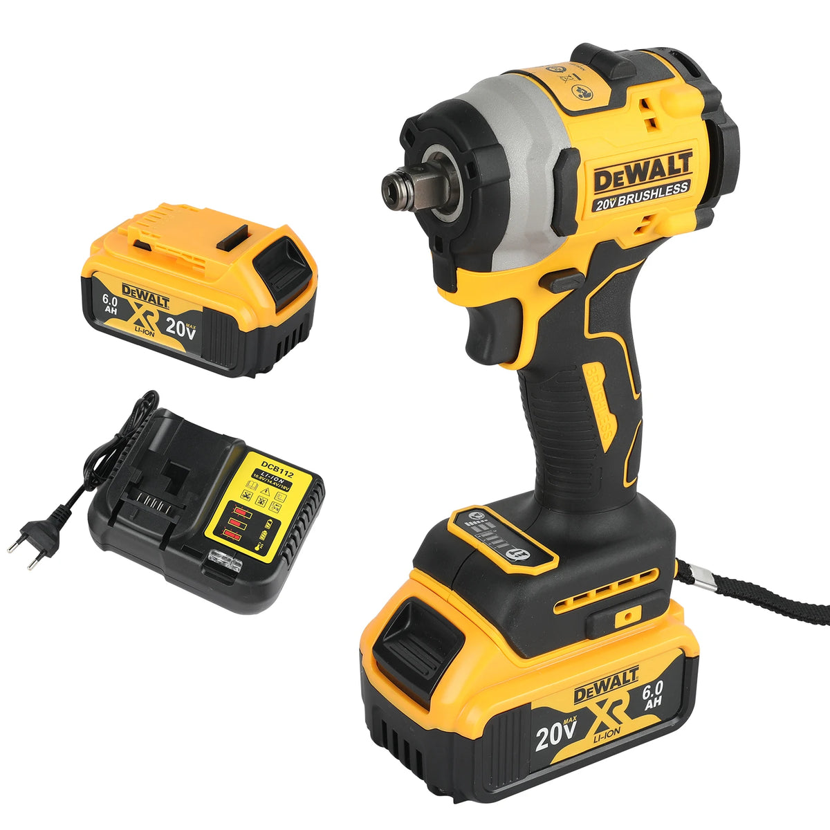 DEWALT DCF850 Brushless Cordless Impact Driver Three Speed
