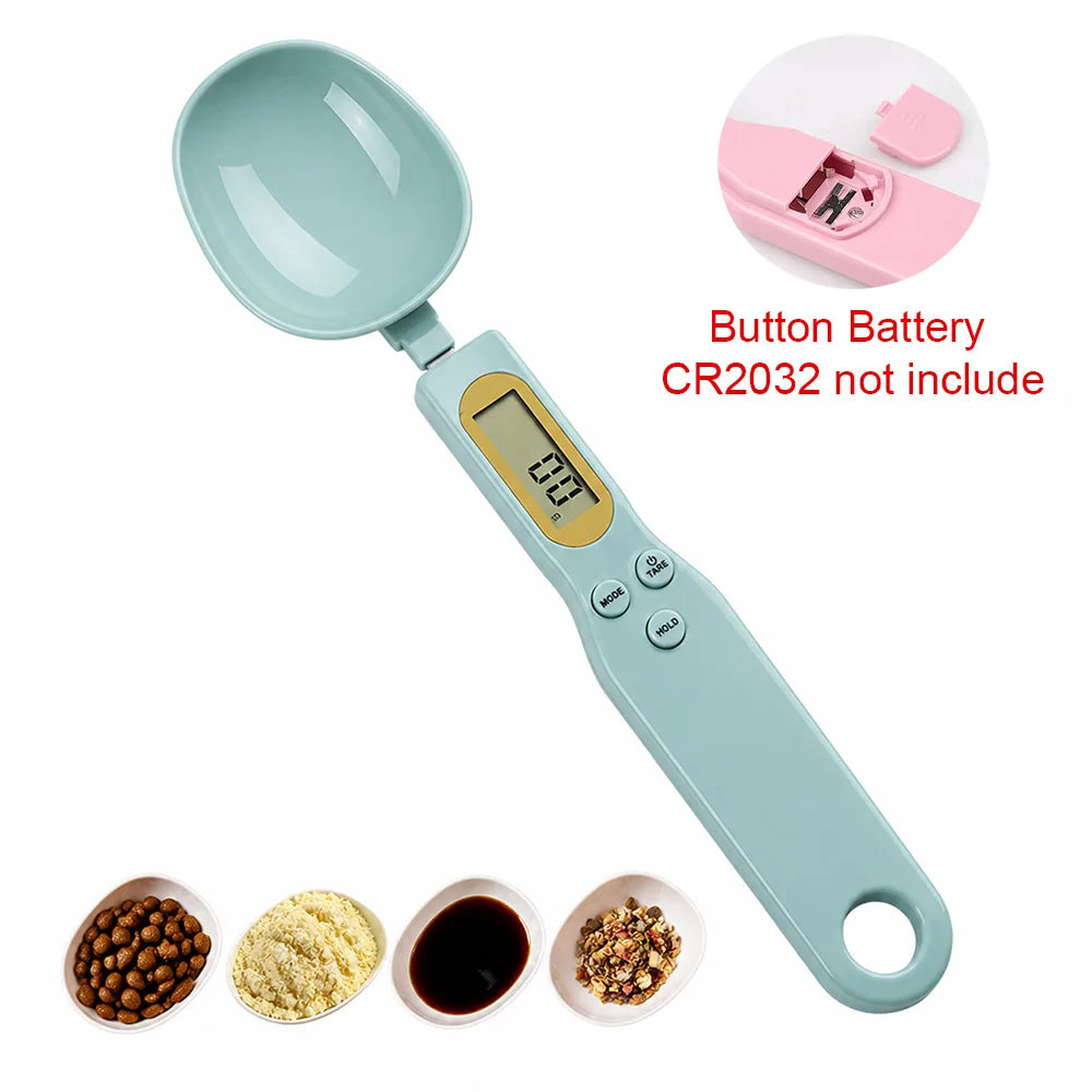 Digital Measuring Spoon Scale With LCD Display For Kitchen Food