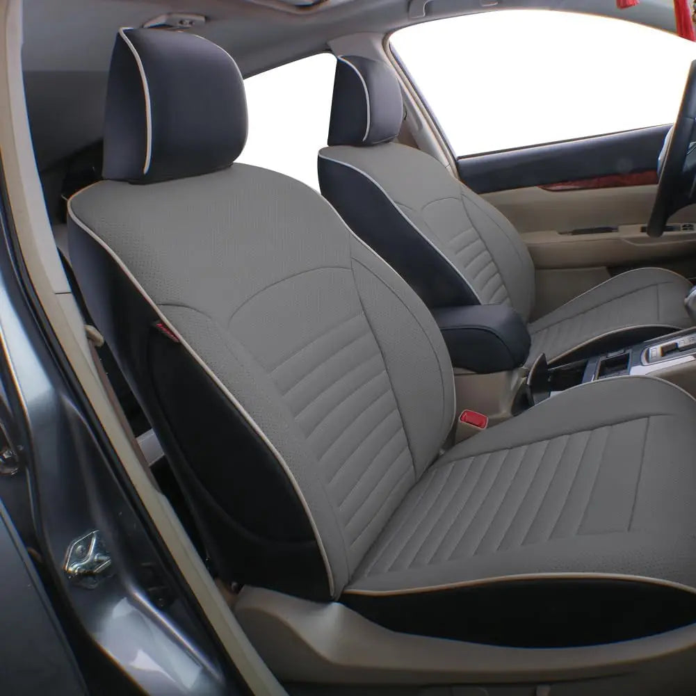 EKR Car Seat Covers Custom Fit for Subaru Outback 2015 2016 2017 2018 2019 Base/Premium/Limited Full Set Leather Car Seat Cover