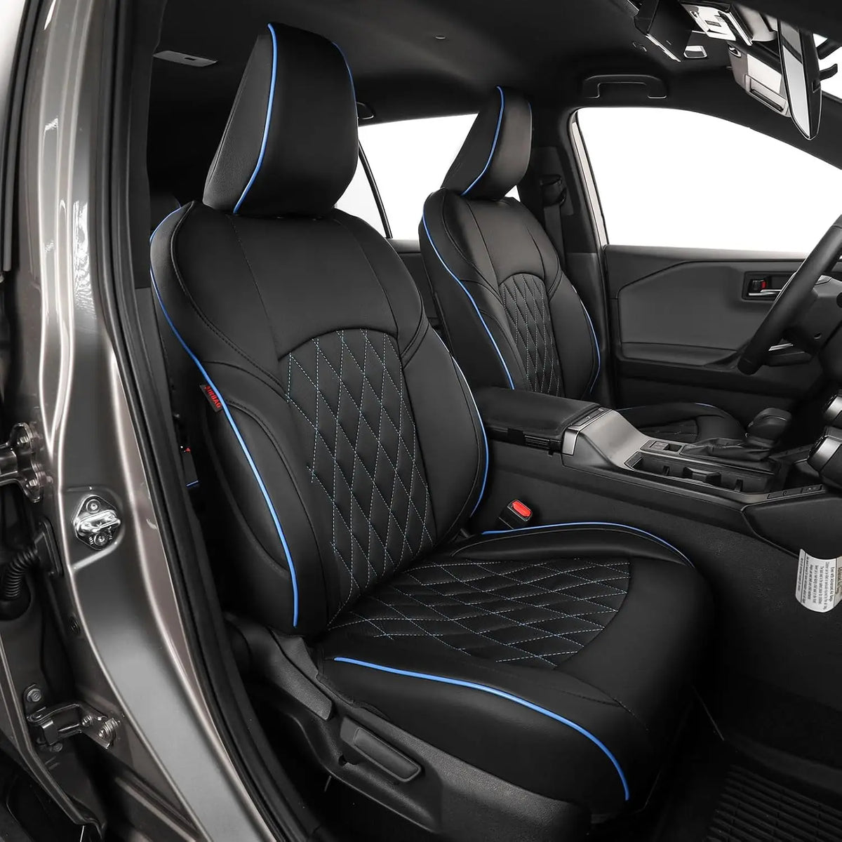 EKR Custom Fit Leather Seat Covers For Toyota RAV4 Hybrid
