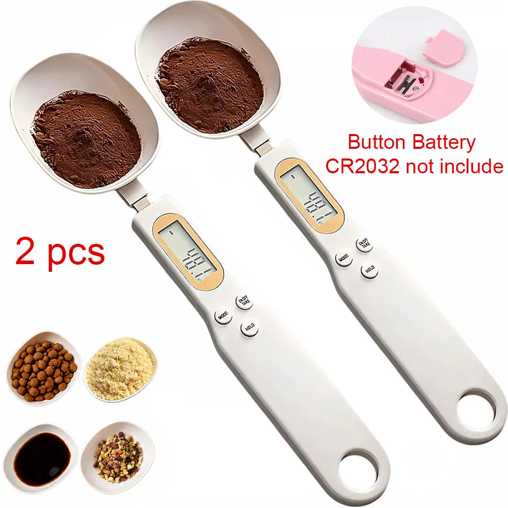 Digital Measuring Spoon Scale With LCD Display For Kitchen Food