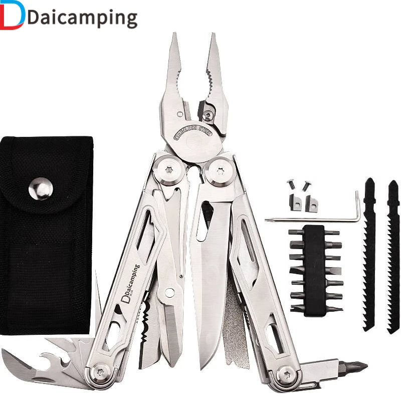 Daicamping DL30 Multifunctional Stainless Steel Camping Pliers