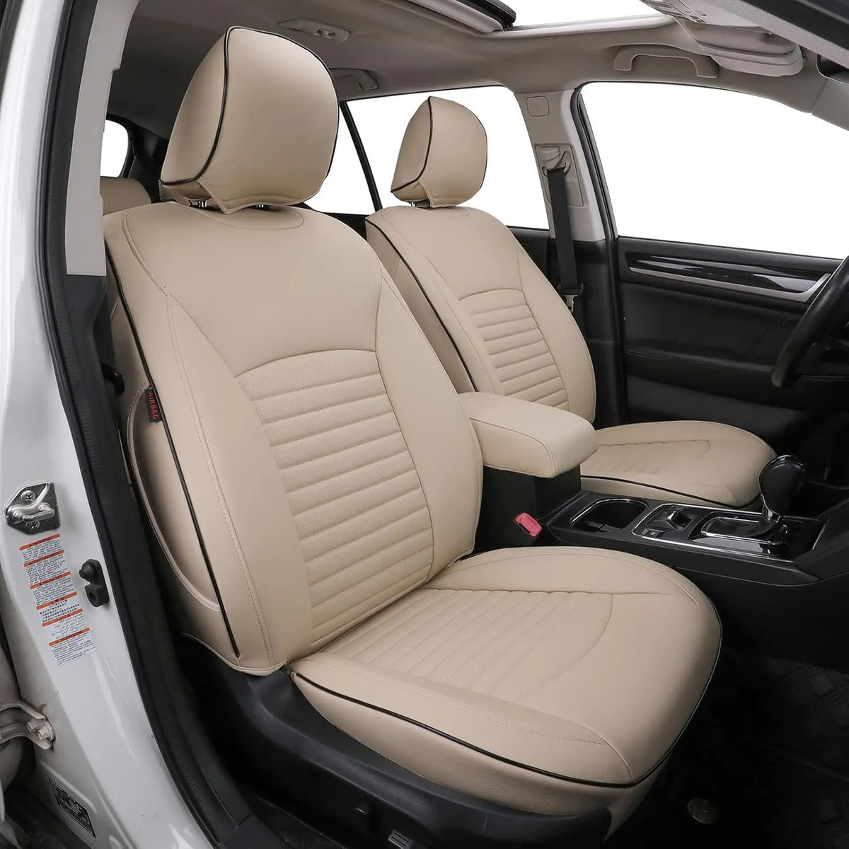 EKR Car Seat Covers Custom Fit for Subaru Outback 2015 2016 2017 2018 2019 Base/Premium/Limited Full Set Leather Car Seat Cover