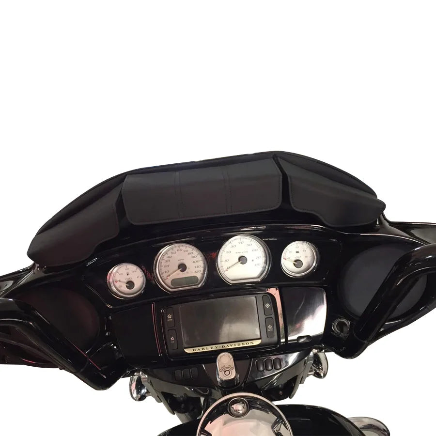 Brand New Three-Pocket Fairing Pouch Windshield Bag FitS For Harley Electra Glide Street Glide Ultra Limited Flhtcutg 2014-2018