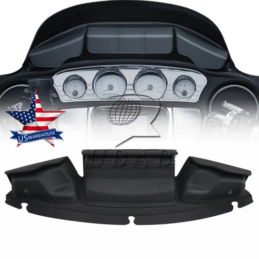 Brand New Three-Pocket Fairing Pouch Windshield Bag FitS For Harley Electra Glide Street Glide Ultra Limited Flhtcutg 2014-2018
