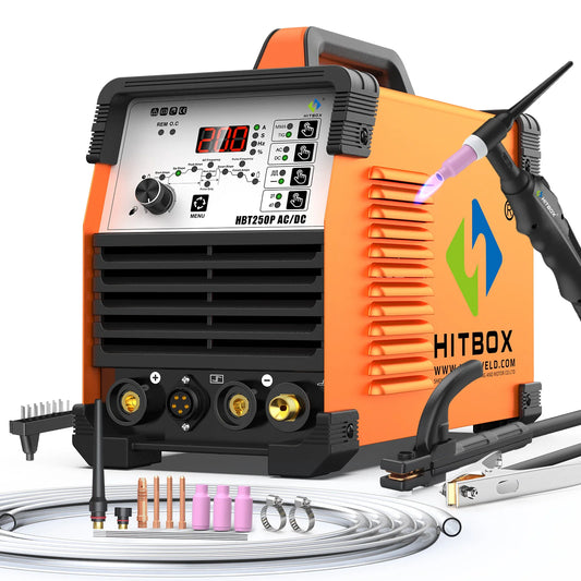 HITBOX HBT250P AC DC TIG Pulse MMA ARC Inverter Welder
