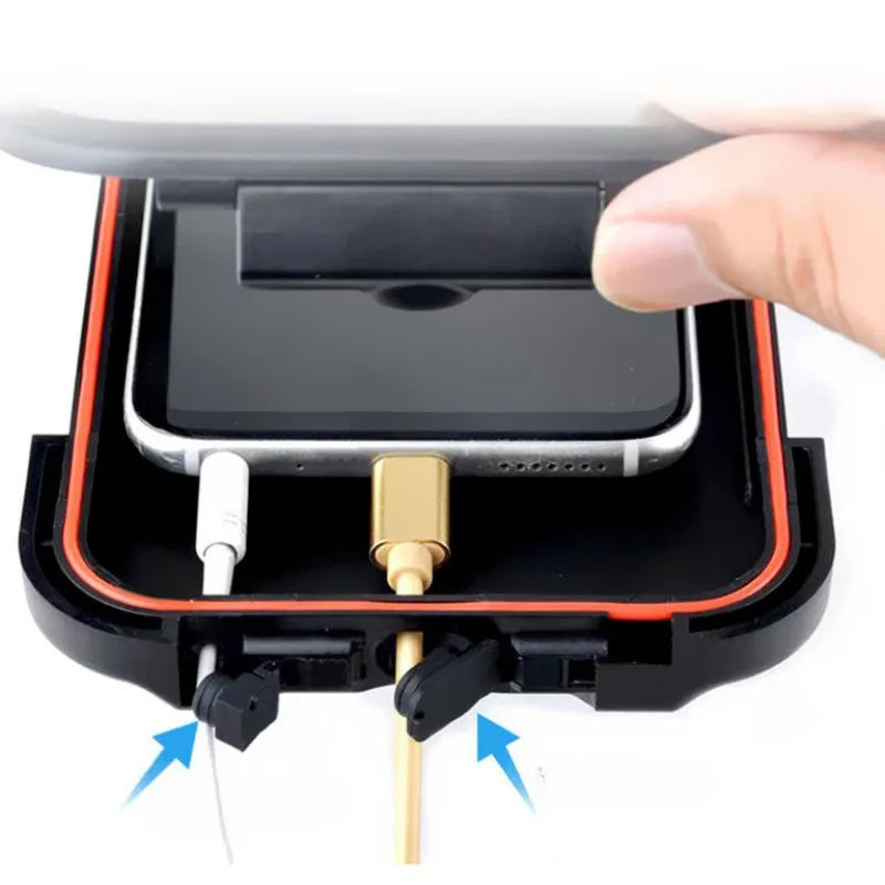 Waterproof Motorcycle Phone Holder Universal Bicycle GPS Mount for Phones