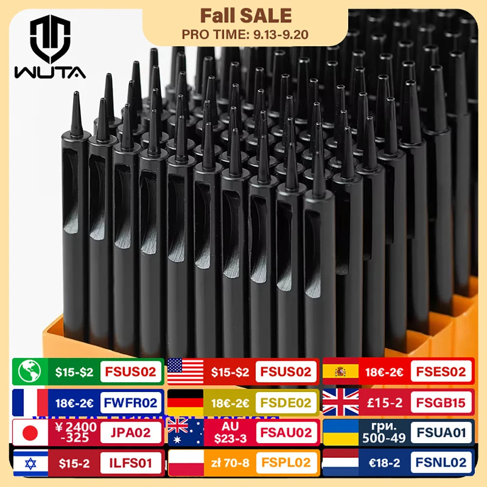 WUTA Titanium Leather Hole Punch Tool Set For DIY Craft
