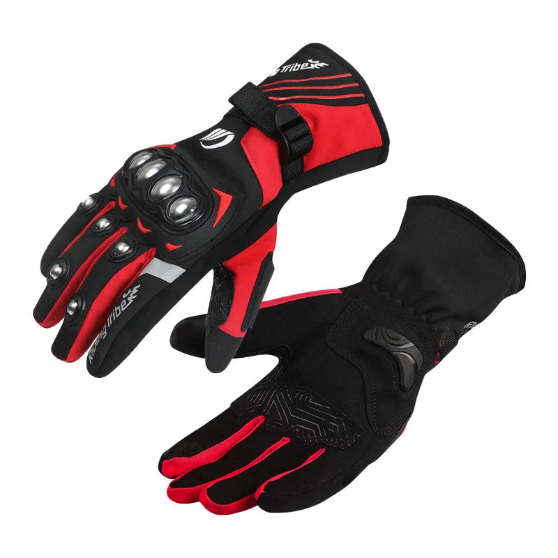 Winter Motorcycle Riding Gloves Stainless Steel Outdoor Sports