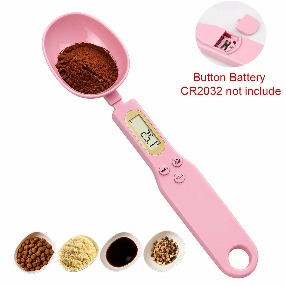Digital Measuring Spoon Scale With LCD Display For Kitchen Food